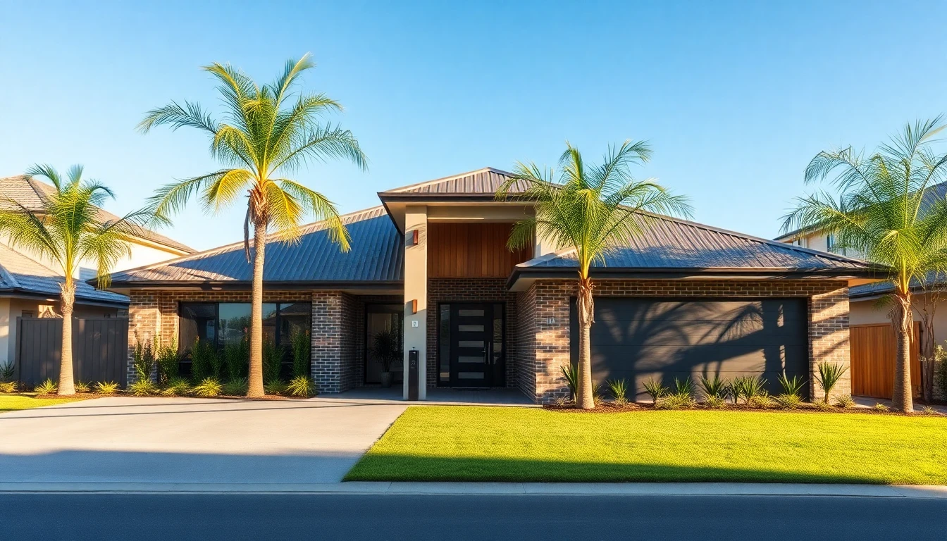 Modern Australian home exterior