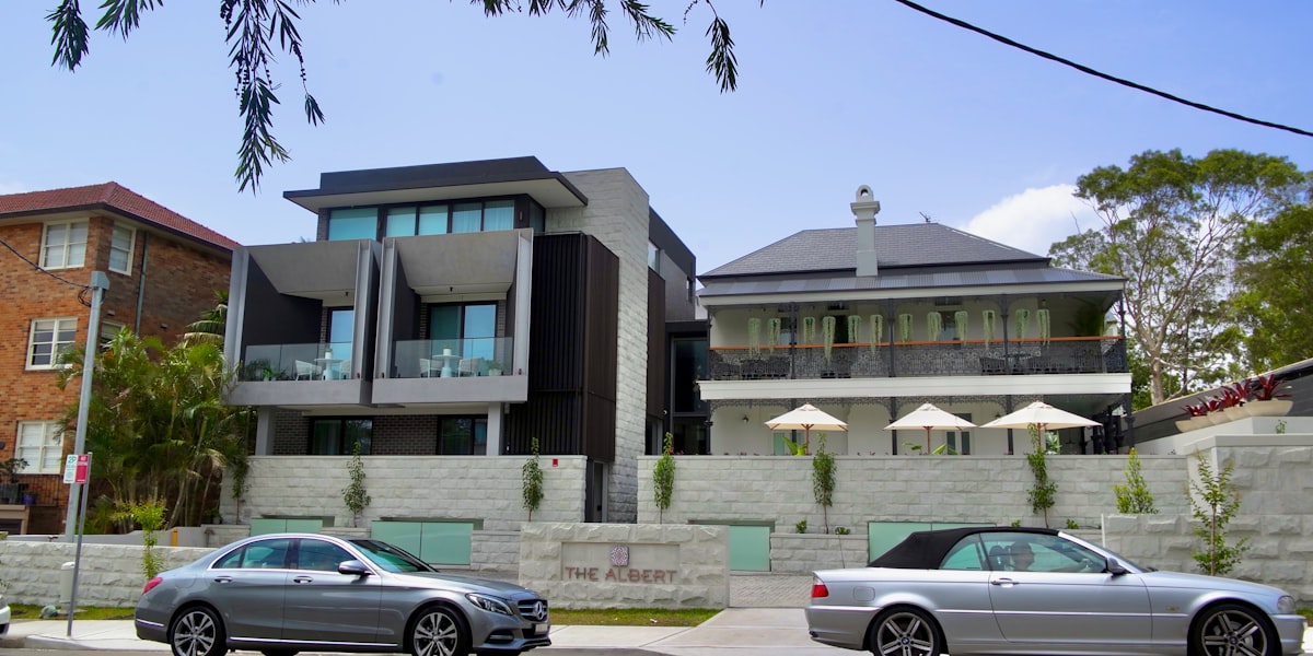 Luxury modern home exterior